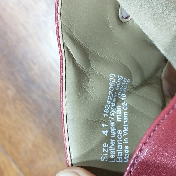 Dansko Leeann Red size 41 - Picture 6 of 6